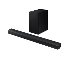Samsung Soundbar HW-B650D/ZF Serie B, 4 Speaker, Wireless Dolby 5.1ch, Audio a 3.1 Canali, Surround sound expansion, Compatibile con Alexa e Google Assistant, Black