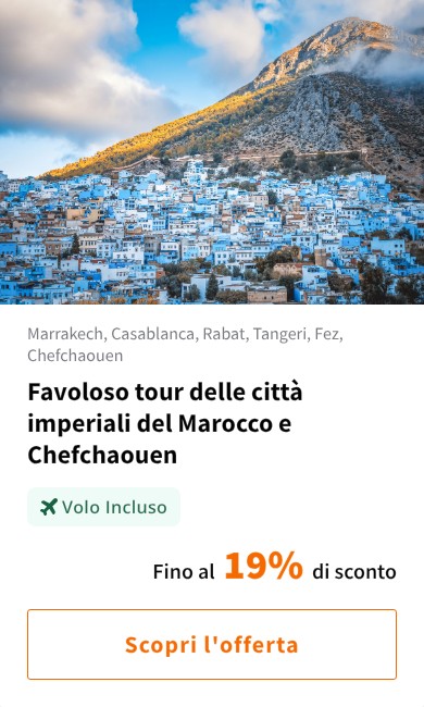 Favoloso tour delle città imperiali del Marocco e Chefchaouen