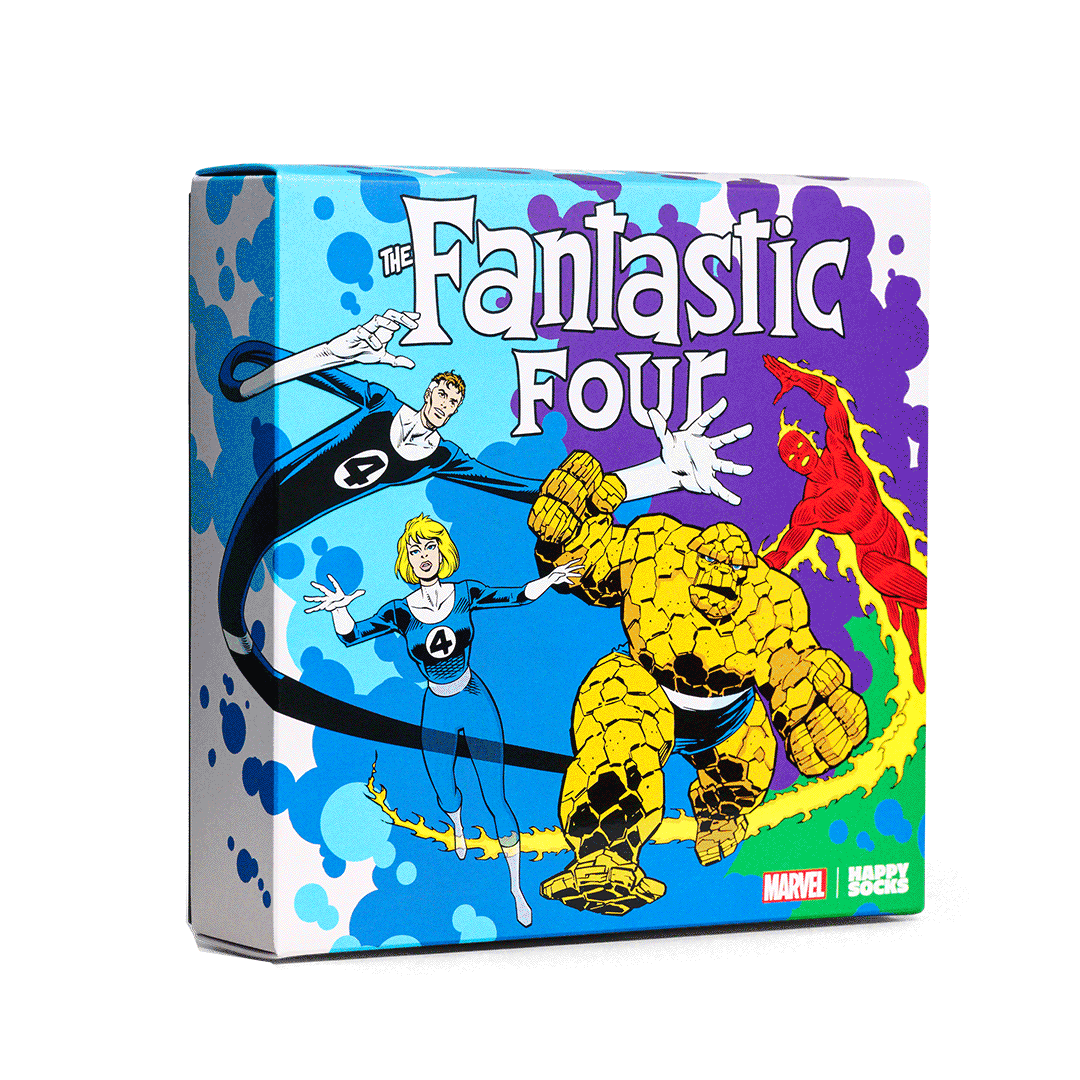 MARVEL™ Fantastic Four 4-Pack Socks Gift Set