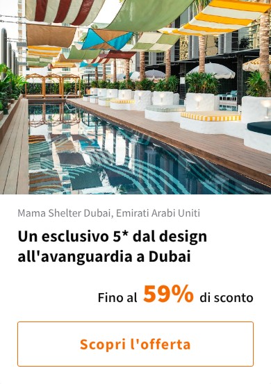 Un esclusivo 5* dal design all&#x27;avanguardia a Dubai