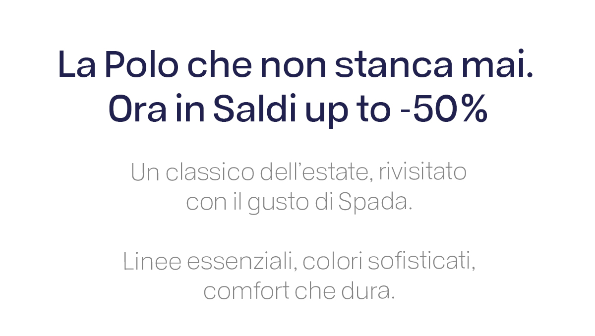 L'estate richiede leggerezza