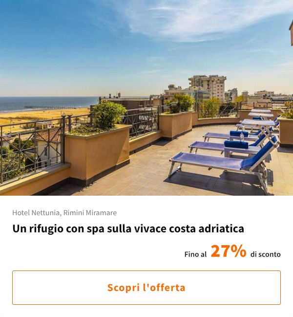 Un rifugio con spa sulla vivace costa adriatica