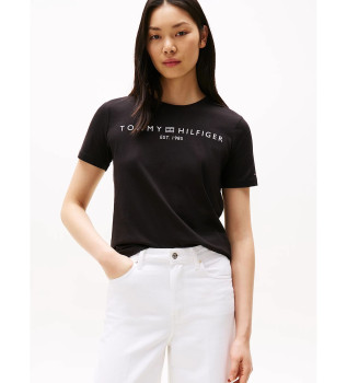 t-shirt-nera-con-logo