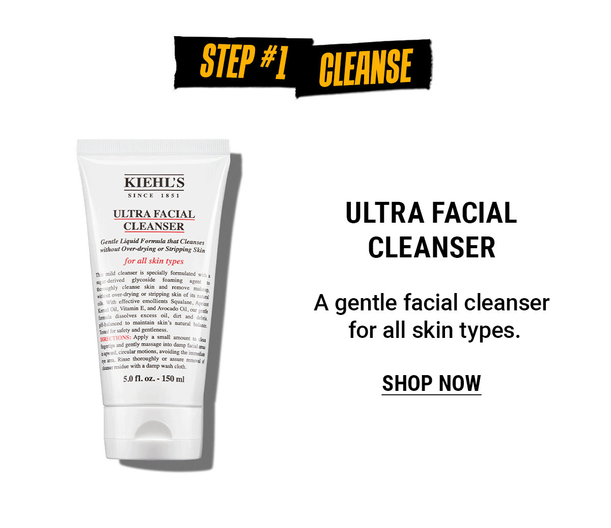 STEP 1 CLEANSE