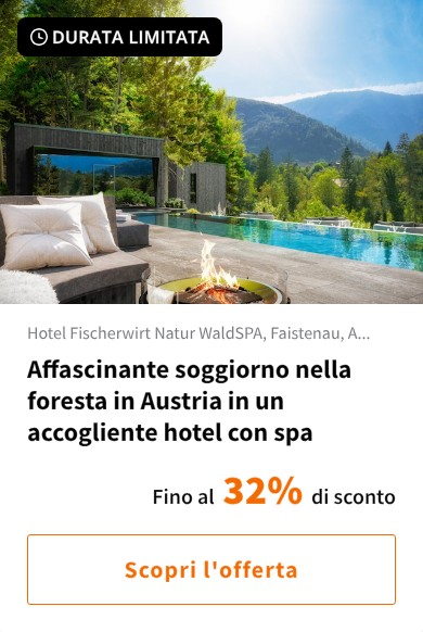 Affascinante soggiorno nella foresta in Austria in un accogliente hotel con spa