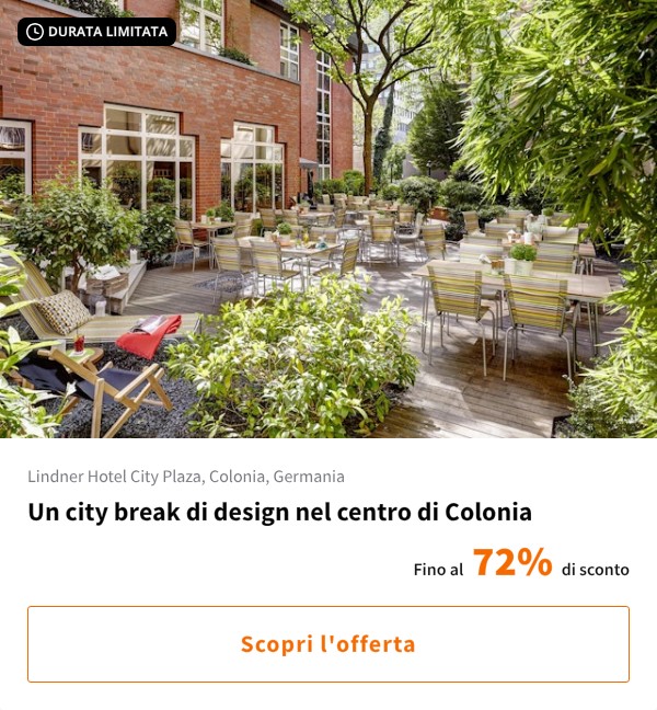 Un city break di design nel centro di Colonia