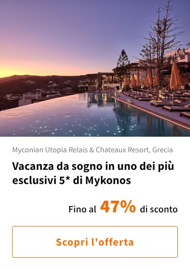 Vacanza da sogno in uno dei più esclusivi 5* di Mykonos