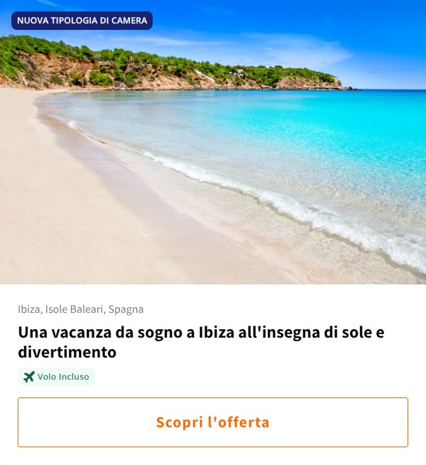 Una vacanza da sogno a Ibiza all'insegna di sole e divertimento