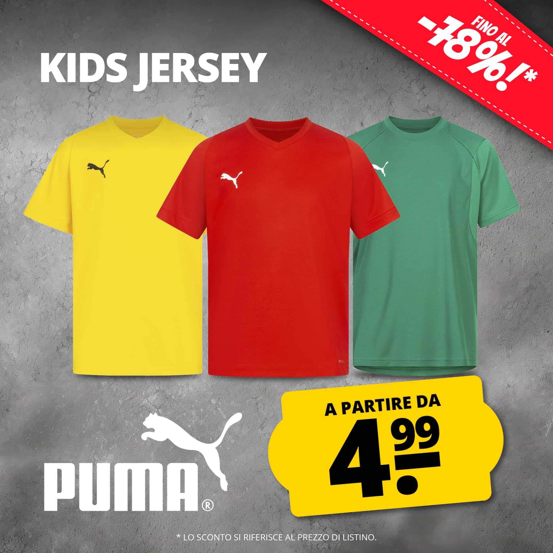 Puma liga core bambini maglia