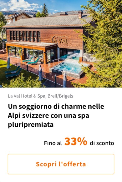 Un soggiorno di charme nelle Alpi svizzere con una spa pluripremiata