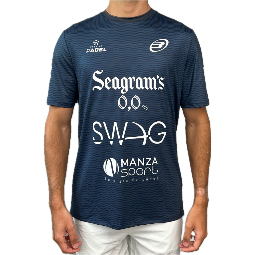 Image of BULLPADEL MEIRA Azul Oscuro PAQUITO NAVARRO (Camiseta Oficial)