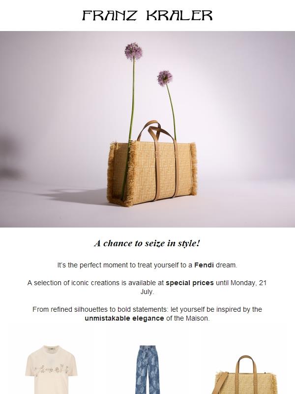 Fendi. A rare opportunity.