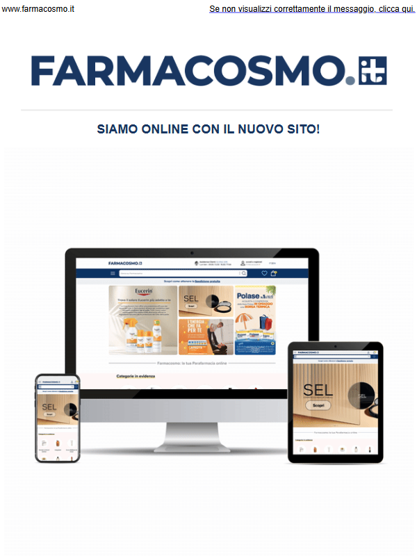 🎉 Sorpresa! È online il nostro nuovo sito