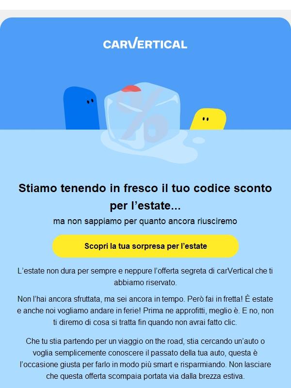 L’estate è arrivata e con lei anche un’offerta davvero per pochi ☀️