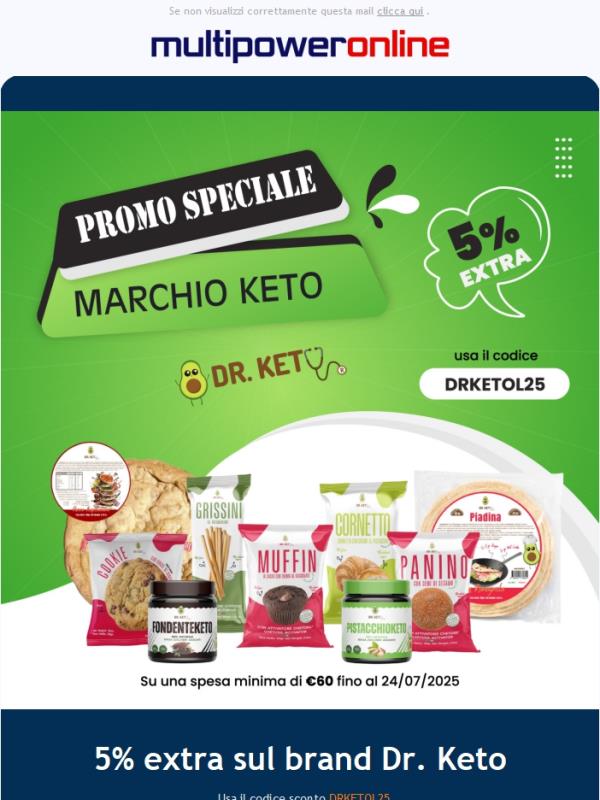 Prodotti di Dr. Keto -5% EXTRA
