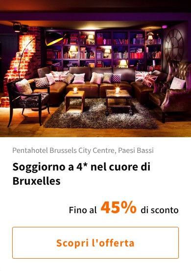 Soggiorno a 4* nel cuore di Bruxelles