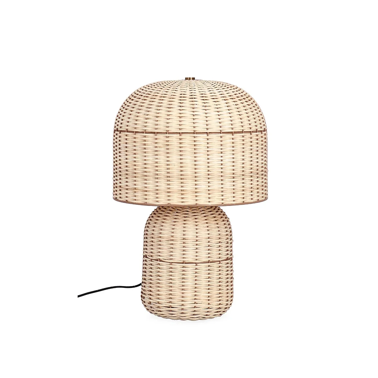 Lampada tavolo Sikkim rattan h61