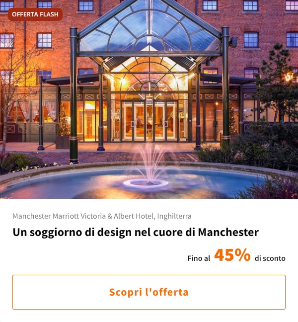Un soggiorno di design nel cuore di Manchester