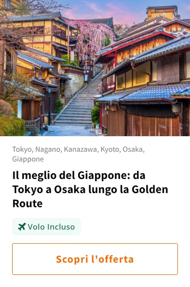 Il meglio del Giappone: da Tokyo a Osaka lungo la Golden Route