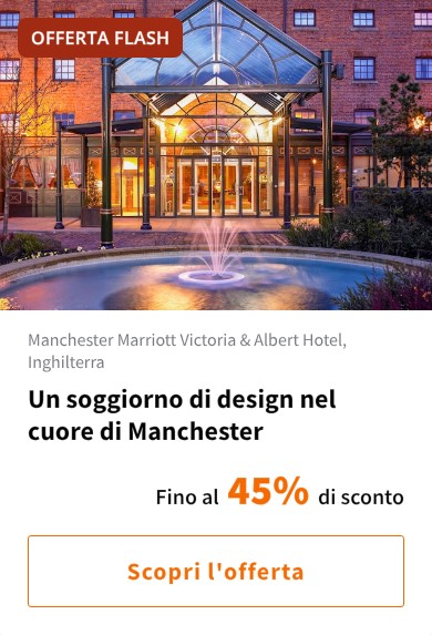 Un soggiorno di design nel cuore di Manchester
