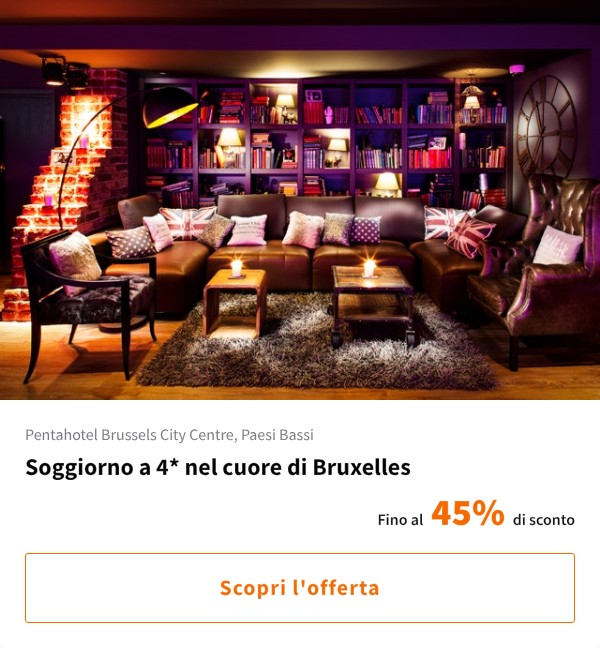 Soggiorno a 4* nel cuore di Bruxelles