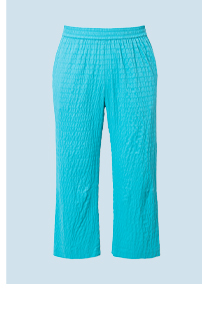 Pantaloni a 7/8 modello Ruby con ginocchio preformato, taglio della gamba dritto e cintura elastica
