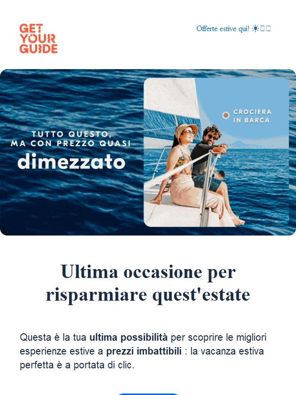 😱 Ultima chiamata: fino al 40% di sconto questa ESTATE