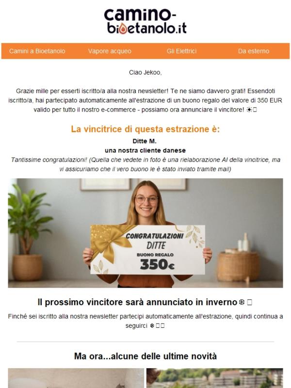 VINTI 350 EUR - Scopri la vincitrice del nostro contest 💰