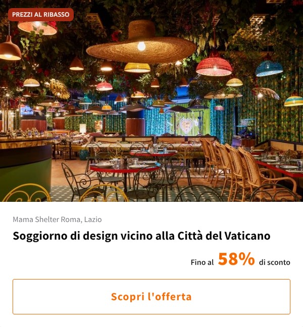 Soggiorno di design vicino alla Città del Vaticano