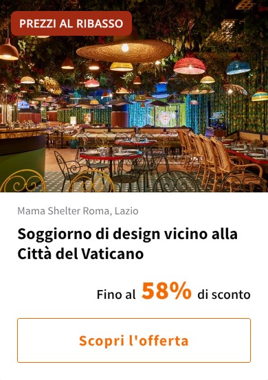 Soggiorno di design vicino alla Città del Vaticano