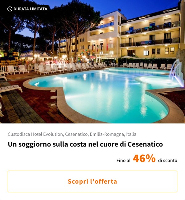Un soggiorno sulla costa nel cuore di Cesenatico