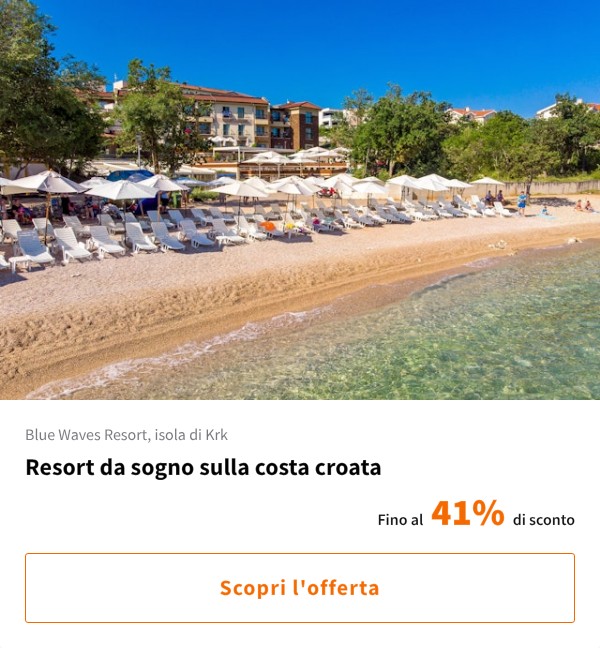 Resort da sogno sulla costa croata