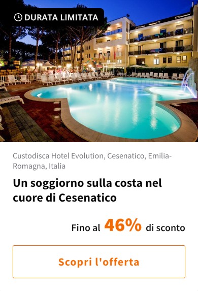Un soggiorno sulla costa nel cuore di Cesenatico