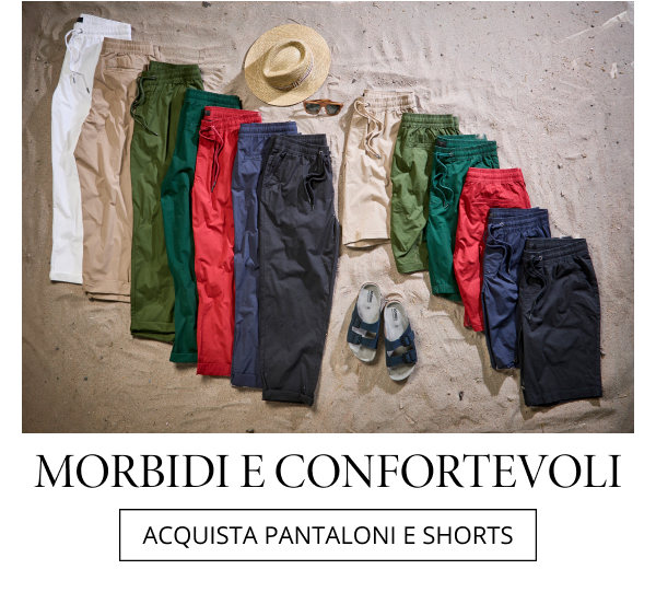 Acquista pantaloni e shorts