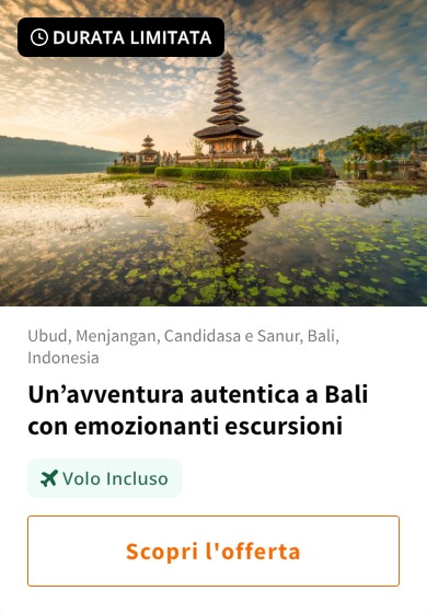 Un’avventura autentica a Bali con emozionanti escursioni