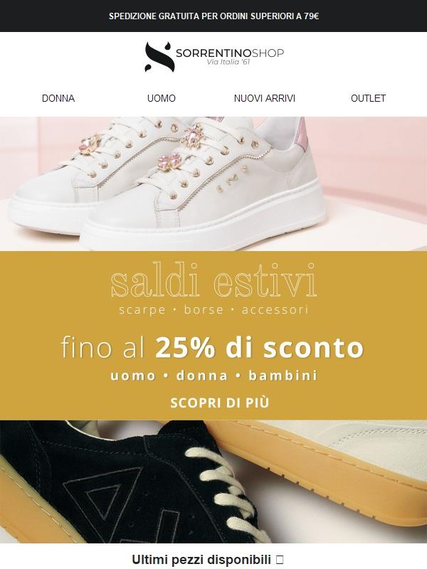 Saldi: gli ultimi pezzi stanno per finire ⚡