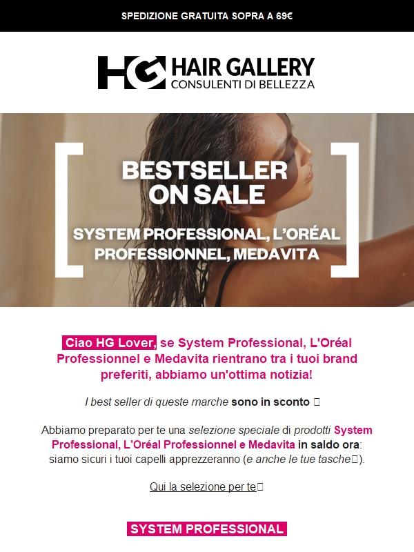 System Professional, L'Oréal Professionnel e Medavita in SALDO 🤯