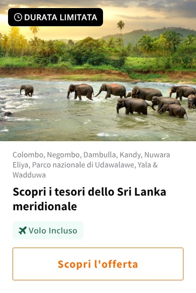 Scopri i tesori dello Sri Lanka meridionale