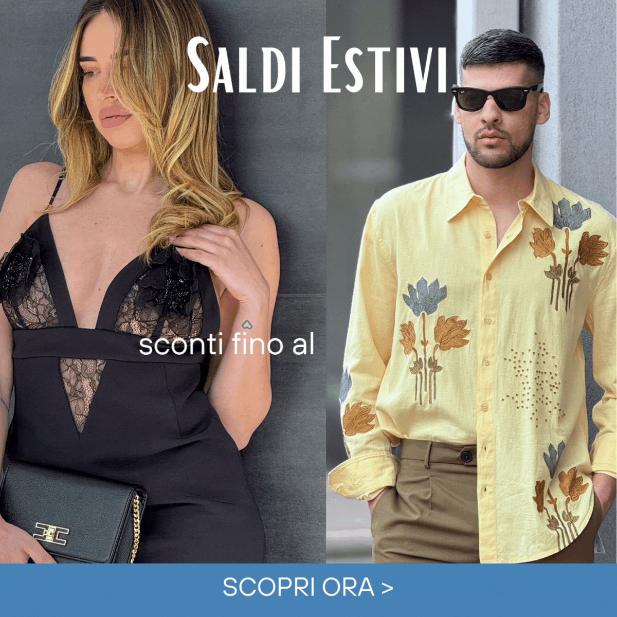 saldi estivi - sconti fino al 40%