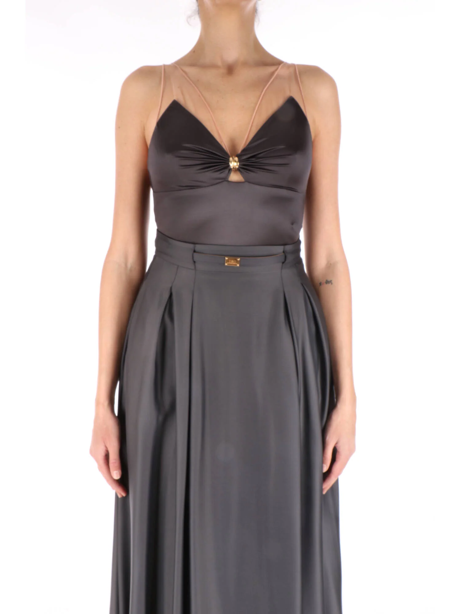 Image of Elisabetta Franchi body in lycra