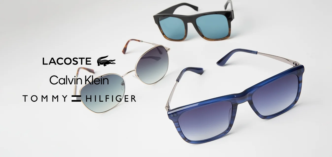 Calvin Klein + Tommy Hilfiger + Lacoste - Occhiali da sole