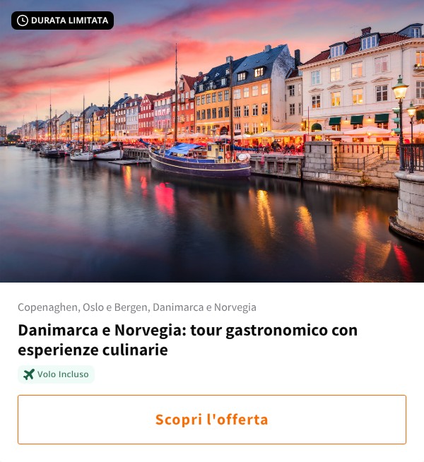 Danimarca e Norvegia: tour gastronomico con esperienze culinarie