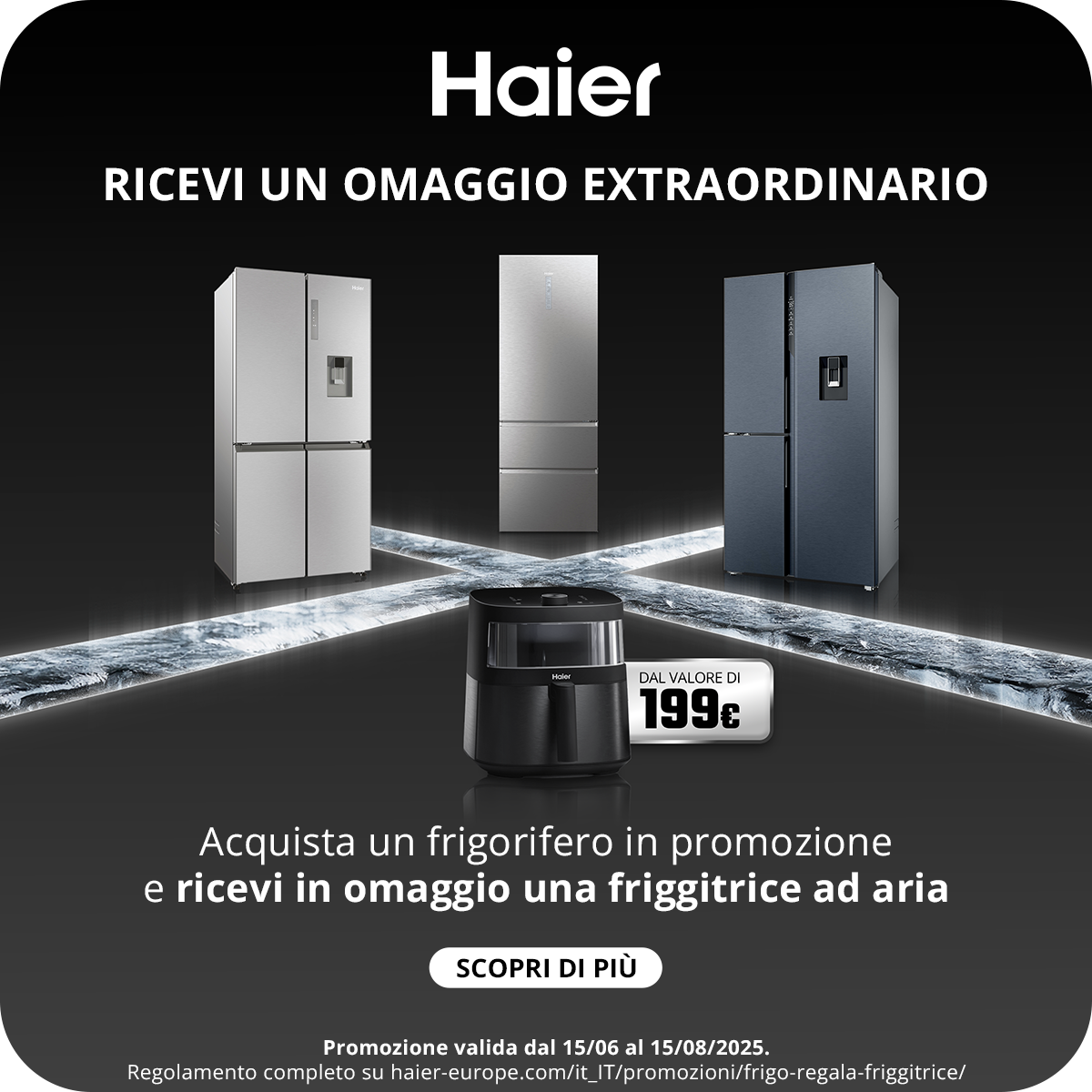 Haier ti regala una friggitrice ad aria