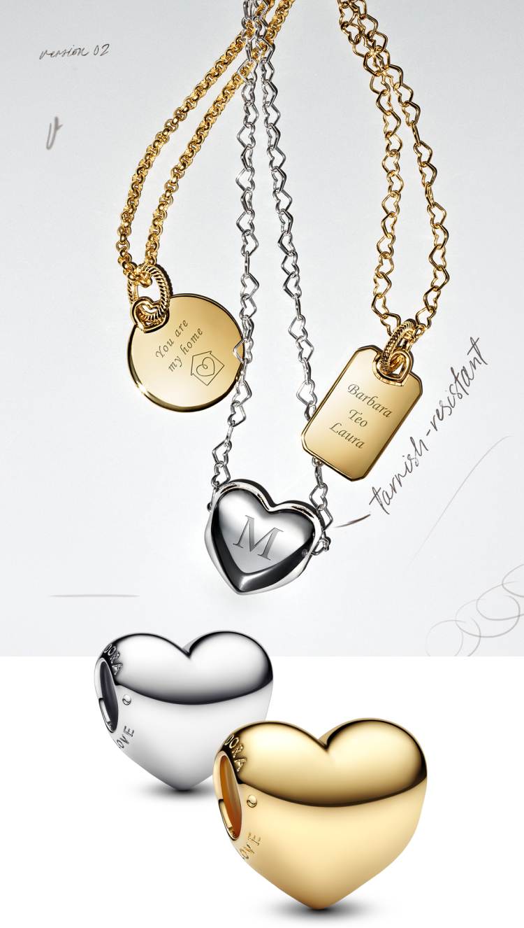 Be Love heart charm