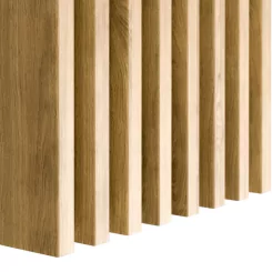 Image of Listones de MDF independientes 22x90 - Roble natural - 10 piezas