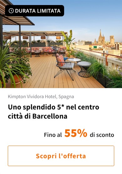 Uno splendido 5* nel centro città di Barcellona