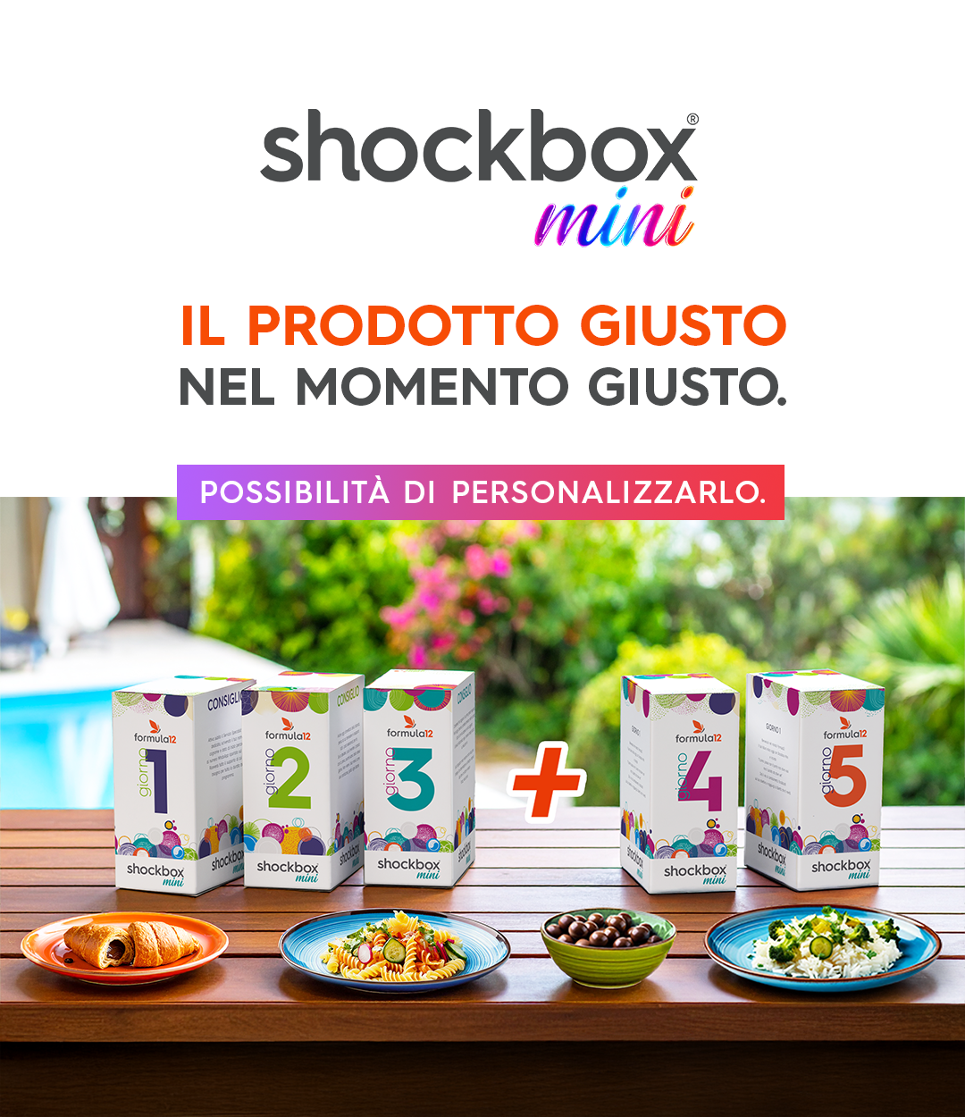 IL PRODOTTO GIUSTO NEL MOMENTO GIUSTO.