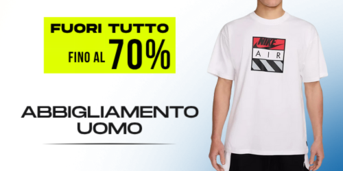 Abbigliamento Uomo Saldi