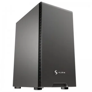 Torre ATX nera Alurin Work + alimentatore da 500 W