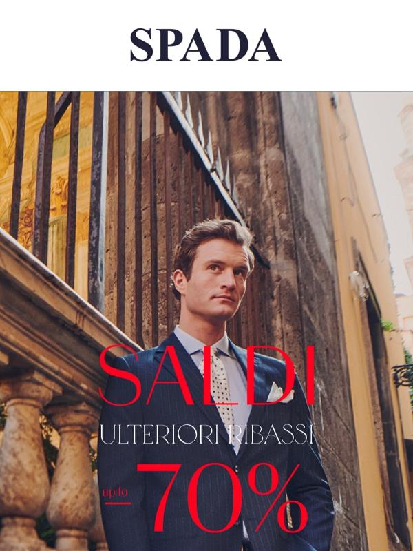 Ulteriori Ribassi, Fino al -70% su articoli selezionati